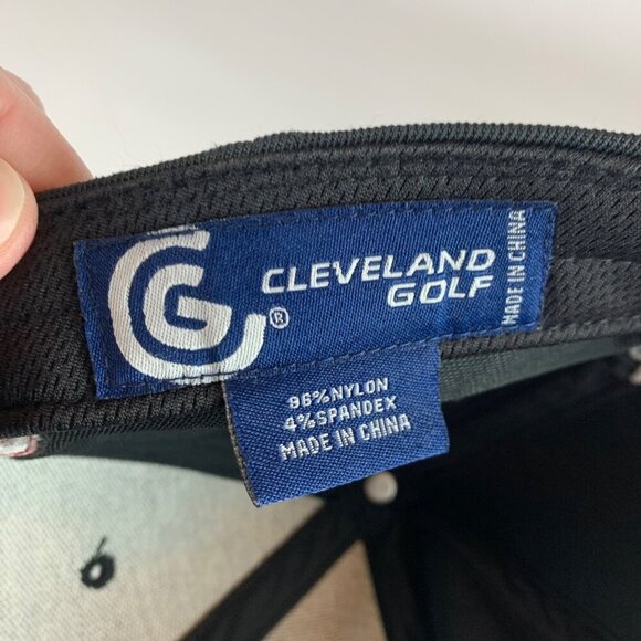 Cleveland Golf Mens Black Strapback Adjustable Hat - Picture 6 of 6